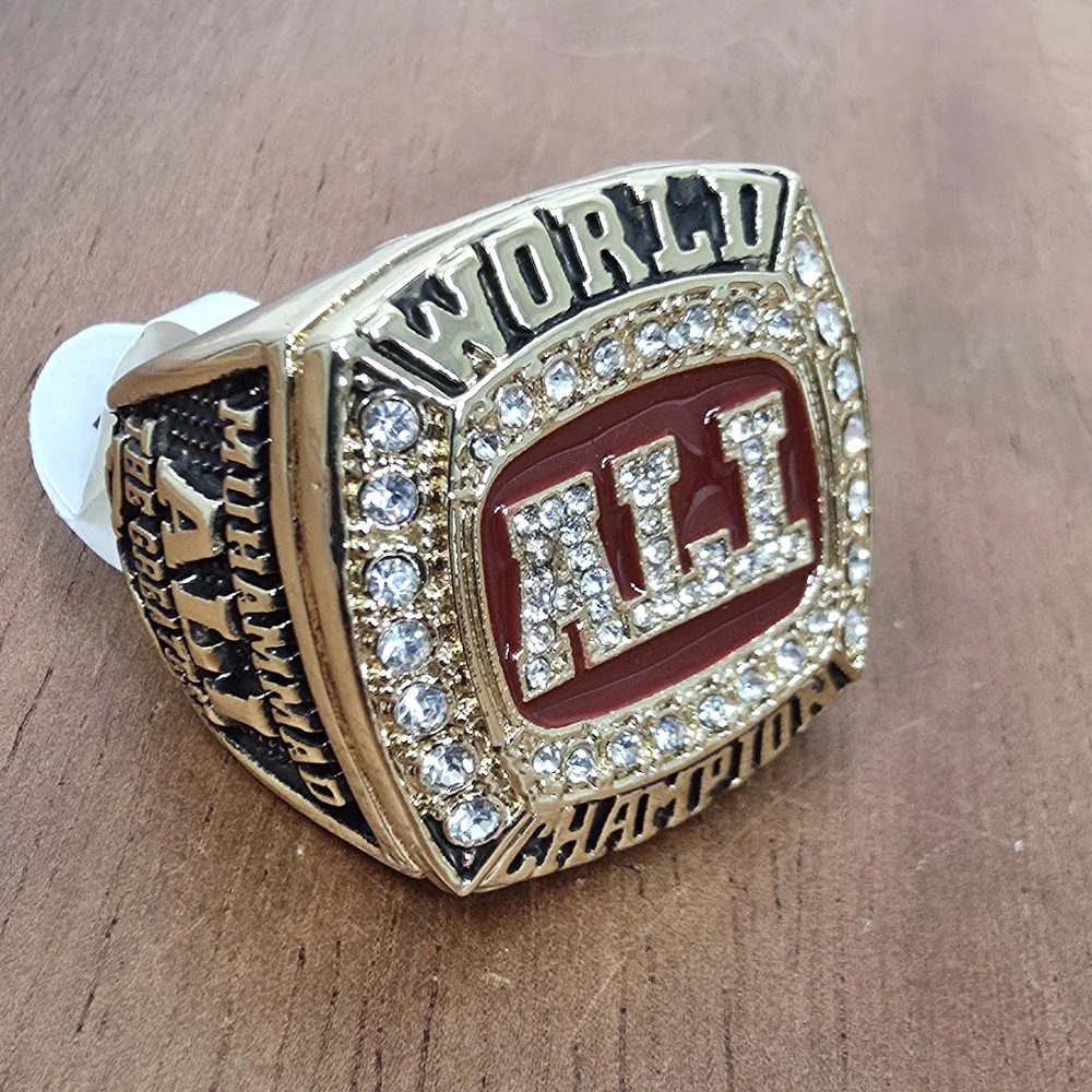 Muhammad Ali Championship Ring‎ Size 11 Boxing Gold